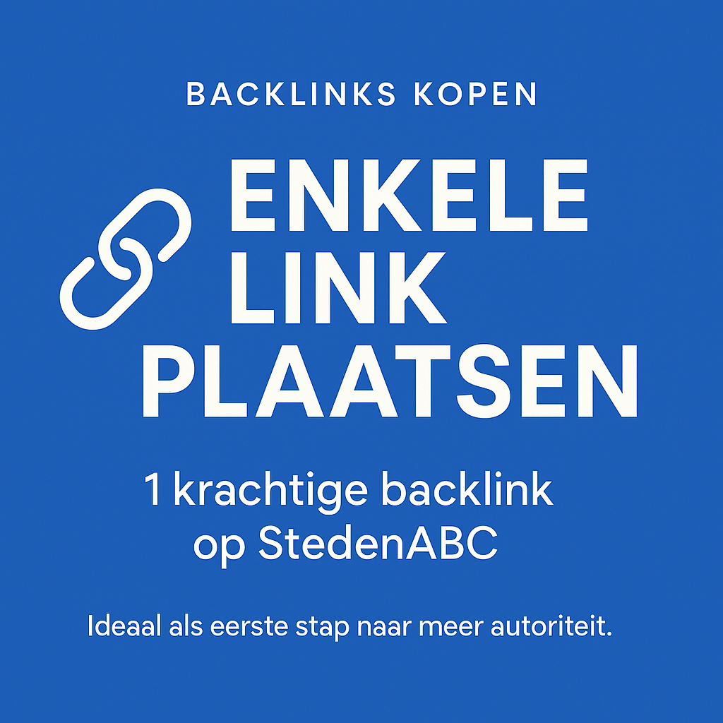 1 backlink kopen